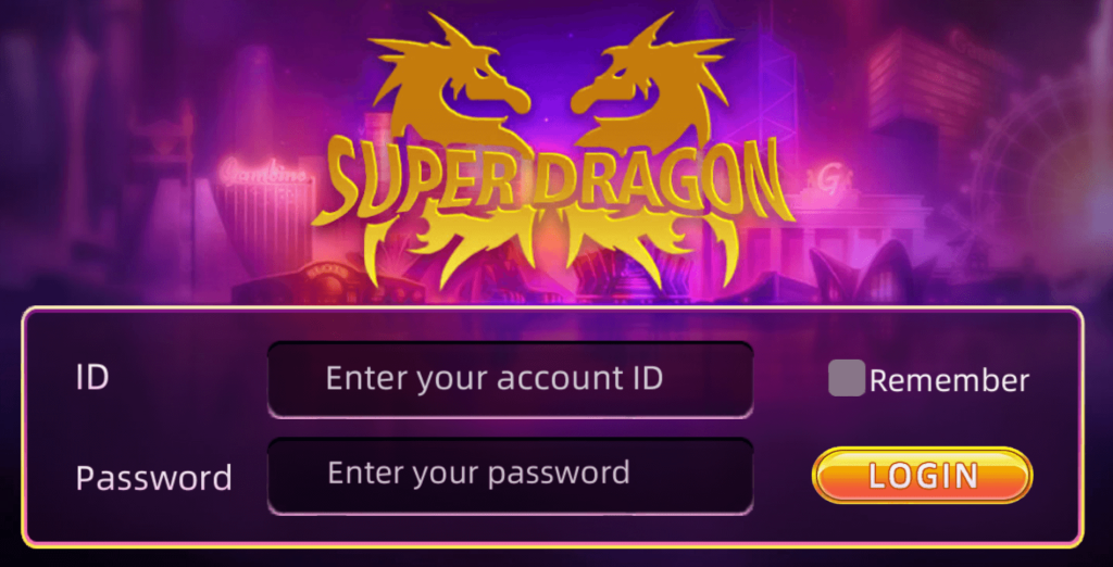 super dragon 777 login page